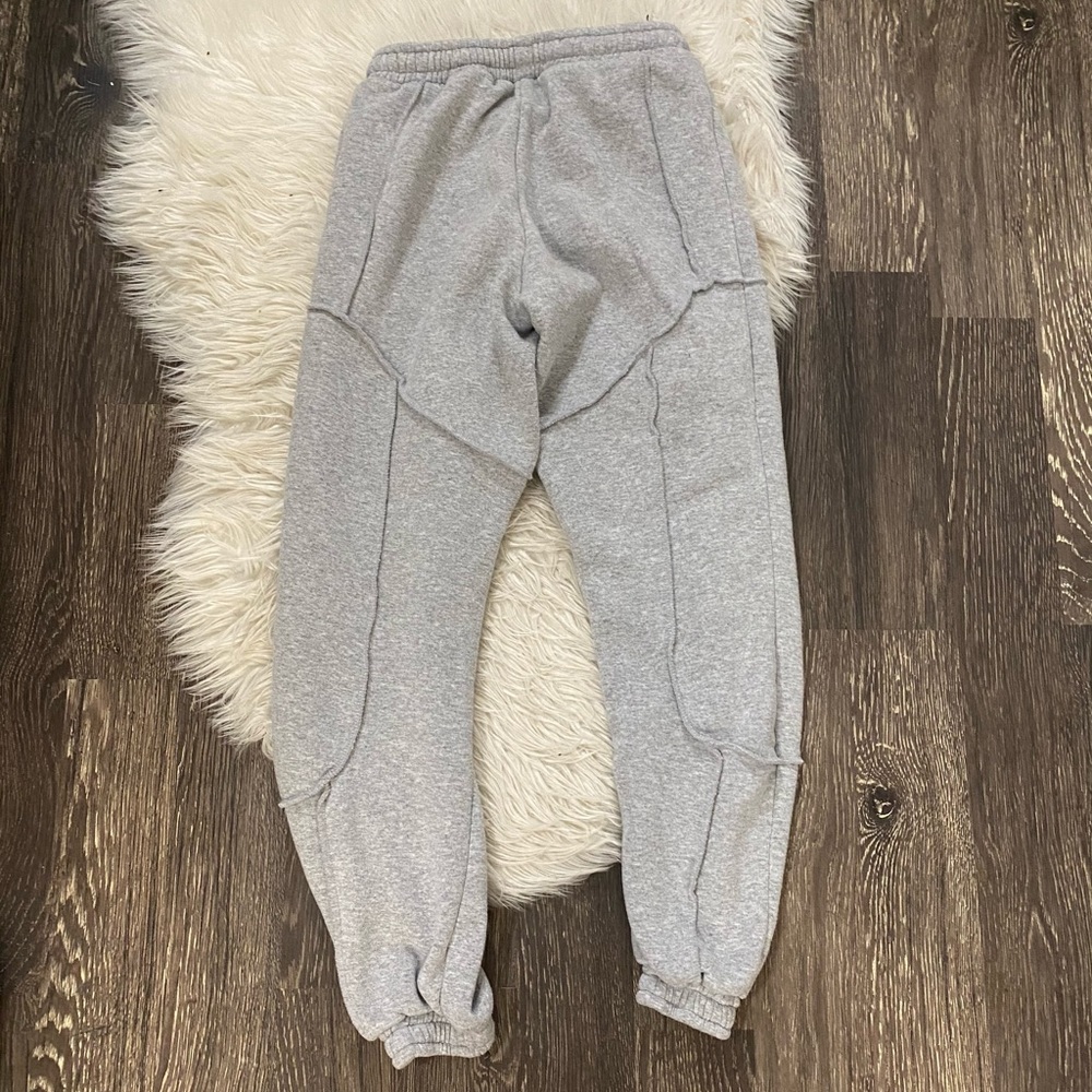 Nasty gal gray exposed seam joggers - Picture 2 of 2